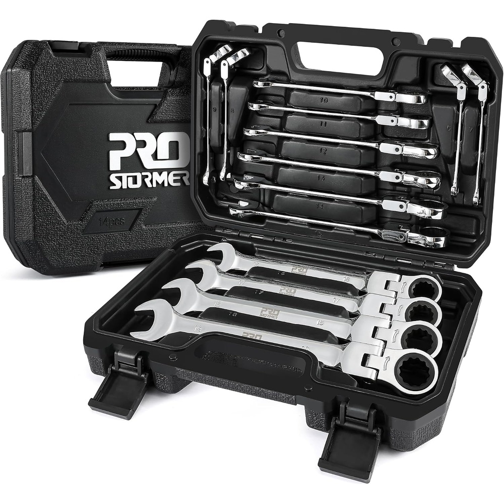 image:imageProstormer 20Piece Ratcheting Combination Wrench Set14Piece Metric